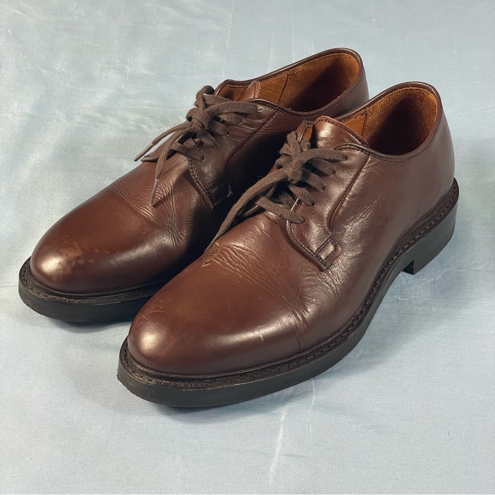 Allen Edmonds Drake derby dress shoes size 9D mahogany